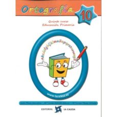 Portada de ORTOGRAFIA 10, 5º EDUCACION PRIMARIA (ED 2019)
