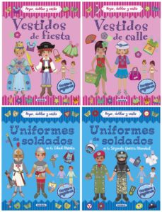 Portada de PEGAR, DOBLAR Y VESTIR (4 TITULOS).