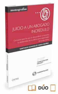 Portada de JUICIO A UN ABOGADO INCREDULO