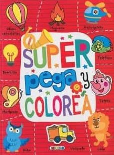Portada de SUPER PEGA Y COLOREA 2.