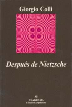 Portada de DESPUES DE NIETZSCHE (2ª ED.)