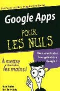 Libros google descargar pdf GOOGLE APPS POUR LES NULS de RYAN TEETER