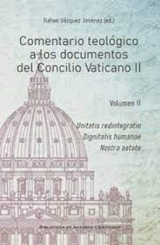 Portada de COMENTARIO TEOLOGICO A LOS DOCUMENTOS DEL CONCILIO VATICANO II