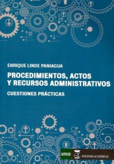 Portada de PROCEDIMIENTOS, ACTOS Y RECURSOS ADMINISTRATIVOS