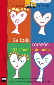 Portada de 111 POEMAS DE AMOR ; DE TODO CORAZON