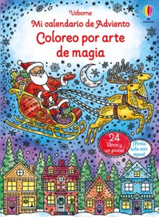 eBooks descarga gratuita pdf MI CALENDARIO DE ADVIENTO - COLOREO POR ARTE DE MAGIA 9781835406342 en español