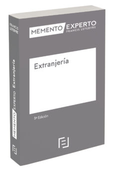 Portada de MEMENTO EXPERTO EXTRANJERIA (3ª ED)