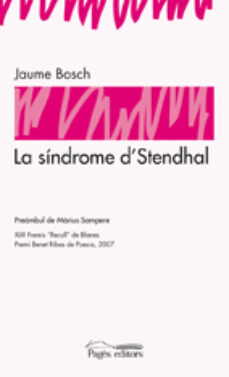 Portada de LA SINDROME D STENDHAL