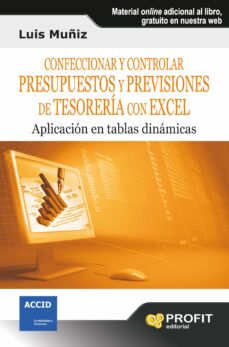 Portada de CONFECCIONAR Y CONTROLAR PRESUPUESTOS Y PREVISIONES DE TESORERIA CON EXCEL (EBOOK)