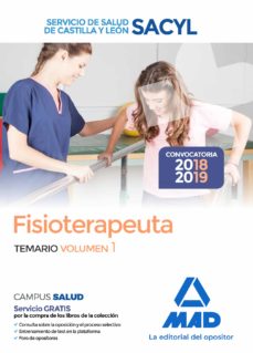 Livres Couvertures de Fisioterapeuta Del Servicio De Salud De Castilla Y LeÓn (sacyl). Temario Volumen 1