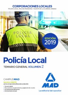 Valentifaineros20015.es Policia Local: Temario General (Vol. 2) Image