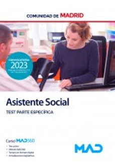 ASISTENTE SOCIAL DE LA COMUNIDAD DE MADRID. TEST PARTE ESPECIFICA