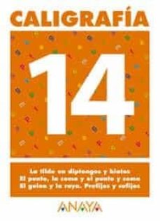 Portada de CALIGRAFIA 14 (PRIMARIA) (ED. 2004)