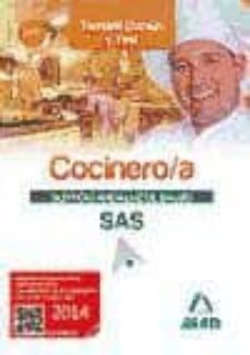 Portada de COCINERO/A DEL SERVICIO ANDALUZ DE SALUD. TEMARIO COMUN Y TEST