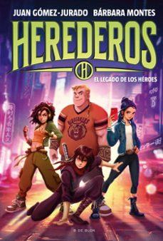 Portada de HEREDEROS (DEL UNIVERSO AMANDA BLACK) 1 - EL LEGADO DE LOS HEROES (EBOOK)