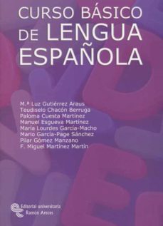 Portada de CURSO BASICO DE LENGUA ESPAÑOLA