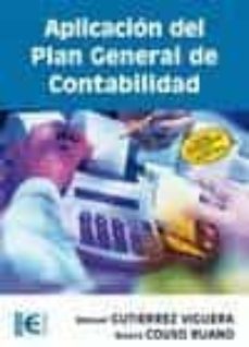 Portada de APLICACION DEL PLAN GENERAL DE CONTABILIDAD