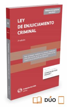 Portada de LEY DE ENJUICIAMIENTO CRIMINAL