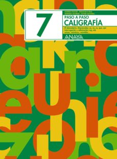 Portada de CALIGRAFIA 7. PASO A PASO