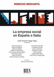 Portada de LA EMPRESA SOCIAL EN ESPAÑA E ITALIA