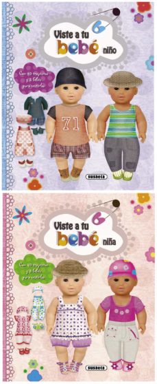 Portada de VISTE A TU BEBE 2 TITULOS
