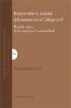 Portada de ENSAYO SOBRE LA NULIDAD DEL CONTRATO EN EL CODIGO CIVIL: REVISION CRITICA DE LA CATEGORIA DE LA ANULABILIDAD