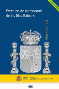 Portada de ESTATUTO DE AUTONOMIA DE ILLES BALEARS