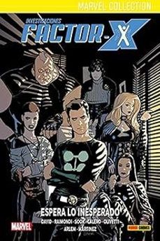 Portada de INVESTIGACIONES FACTOR-X 1. ESPERA LO INESPERADO