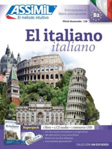 Lee libros en línea y descárgalos gratis EL ITALIANO (B2) SUPERPACK: 1 LIBRO + 4 CD AUDIO + 1 MEMORIA USB (Spanish Edition) de AA.VV 
