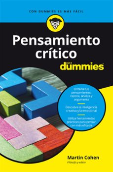 pensamiento critico para dummies-martin cohen-9788432905872