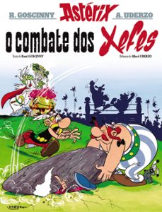 Portada de ASTERIX. O COMBATE DOS XEFES