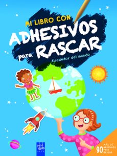 Portada de MI LIBRO CON ADHESIVOS PARA RASCAR: ALREDEDOR DEL MUNDO