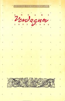 Portada de ANUARI VERDAGUER, 1993-1994.