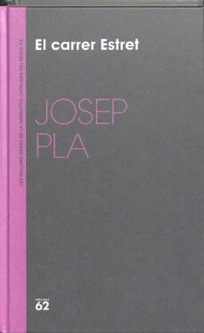 Portada de EL CARRER ESTRET (CATALAN).