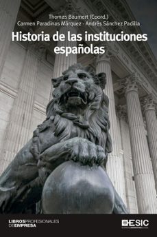 Portada de HISTORIA DE LAS INSTITUCIONES ESPAÑOLAS