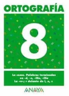 Portada de ORTOGRAFIA 8 (PRIMARIA) (ED. 2004)