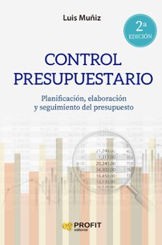Portada de CONTROL PRESUPUESTARIO (REED): PLANIFICACION, ELABORACION Y SEGUIMIENTO DEL PRESUPUESTO