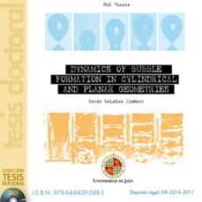 Portada de DYNAMICS OF BUBBLE FORMATION IN CYLINDRICAL AND PLANAR GEOMETRIES