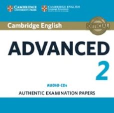 Libro de ingles pdf descarga gratis CAMBRIDGE ENGLISH ADVANCED 2 AUDIO CDS (2) (Spanish Edition) de  9781316504482