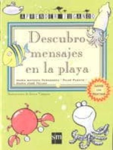 Portada de DESCUBRO MENSAJES EN LA PLAYA