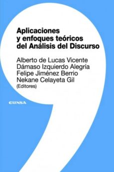 Portada de APLICACIONES Y ENFOQUES TEORICOS DEL ANALISIS DEL DISCURSO