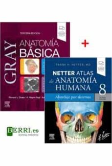 Libros gratis descargas de cd LOTE ANATOMIA: GRAY ANATOMÍA BÁSICA + ATLAS POR SISTEMAS in Spanish iBook RTF