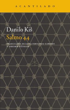 Libros electrónicos descarga gratuita pdf. SALMO 44 en español de DANILO KIS iBook 9788416011292