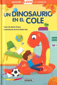 Portada de UN DINOSAURIO EN EL COLE