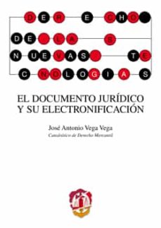 Portada de EL DOCUMENTO JURIDICO Y SU ELECTRONIFICACION