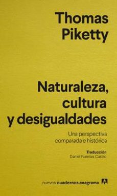 Portada de NATURALEZA, CULTURA Y DESIGUALDADES