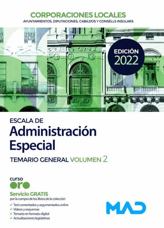 ESCALA DE ADMINISTRACION ESPECIAL. CORPORACIONES LOCALES. TEMARIO