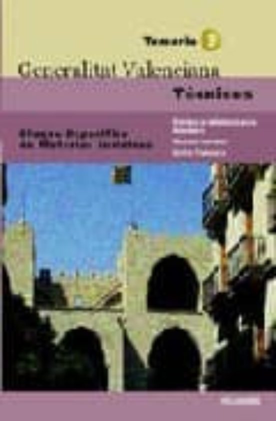 TECNICOS DE LA GENERALITAT VALENCIANA: TEMARIO 3