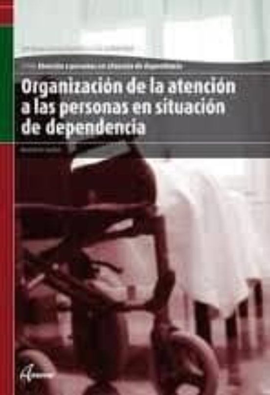ORGANIZACION DE LA ATENCION A LAS PERSONAS EN SITUACION DE DEPEND ENCIA ...