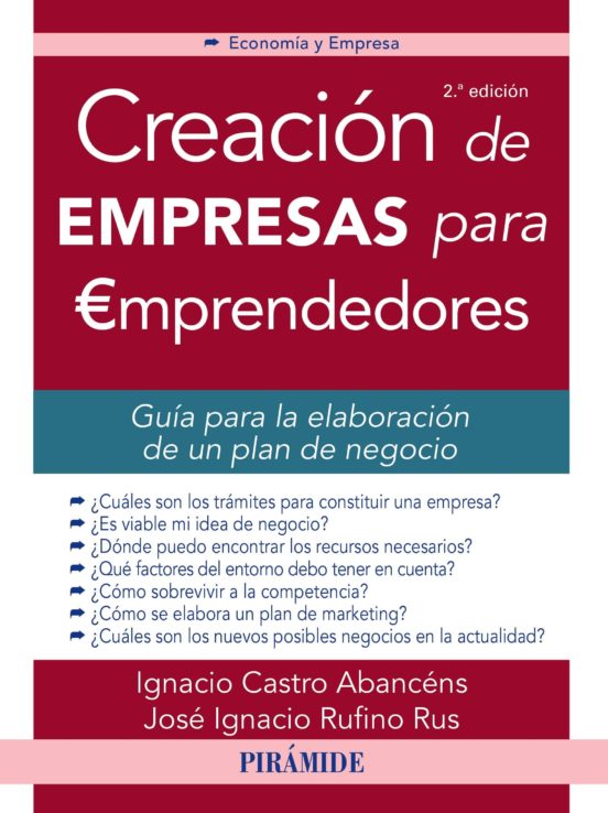 Creación de empresas libro pdf